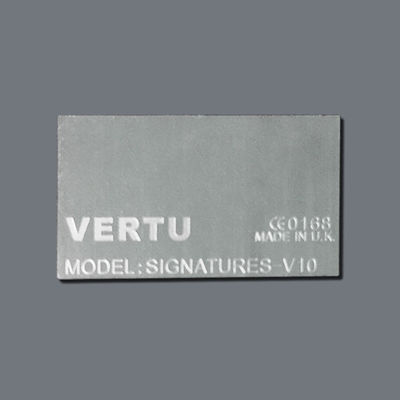 قیمت خوب برچسب های آلومینیومی فلزی سفارشی عمده فروشی آنلاین