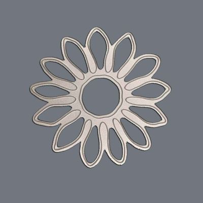 قیمت خوب تزئینات استیل ضد زنگ حکاکی شده با اسید با دقت 0.2 میلی‌متر آنلاین