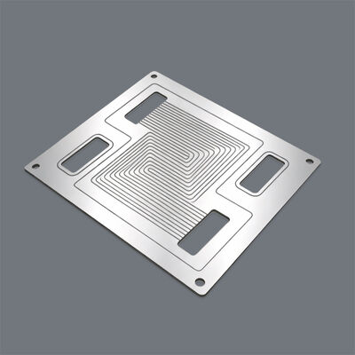 قیمت خوب Precision Stainless Steel Photo Etching for 0.6mm Custom Micro Flow Channel Metallic Bipolar Plates with Ultra-Precision Microchannel Processing آنلاین