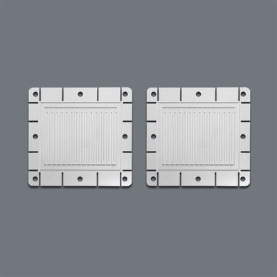 قیمت خوب دقت حکاکی فلزی سفارشی 0.5mm تا 2mm صفحه های دوقطبی فلزی برای سلول های سوخت PEM آنلاین