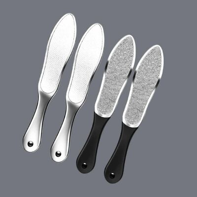 قیمت خوب Durable 304 Stainless Steel Etched Foot Exfoliator - Anti-Rust, Easy Clean, Ideal for Home Pedicure Tools آنلاین